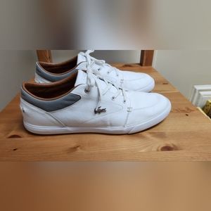 Lacoste Bayliss Sneakers Size 12 White